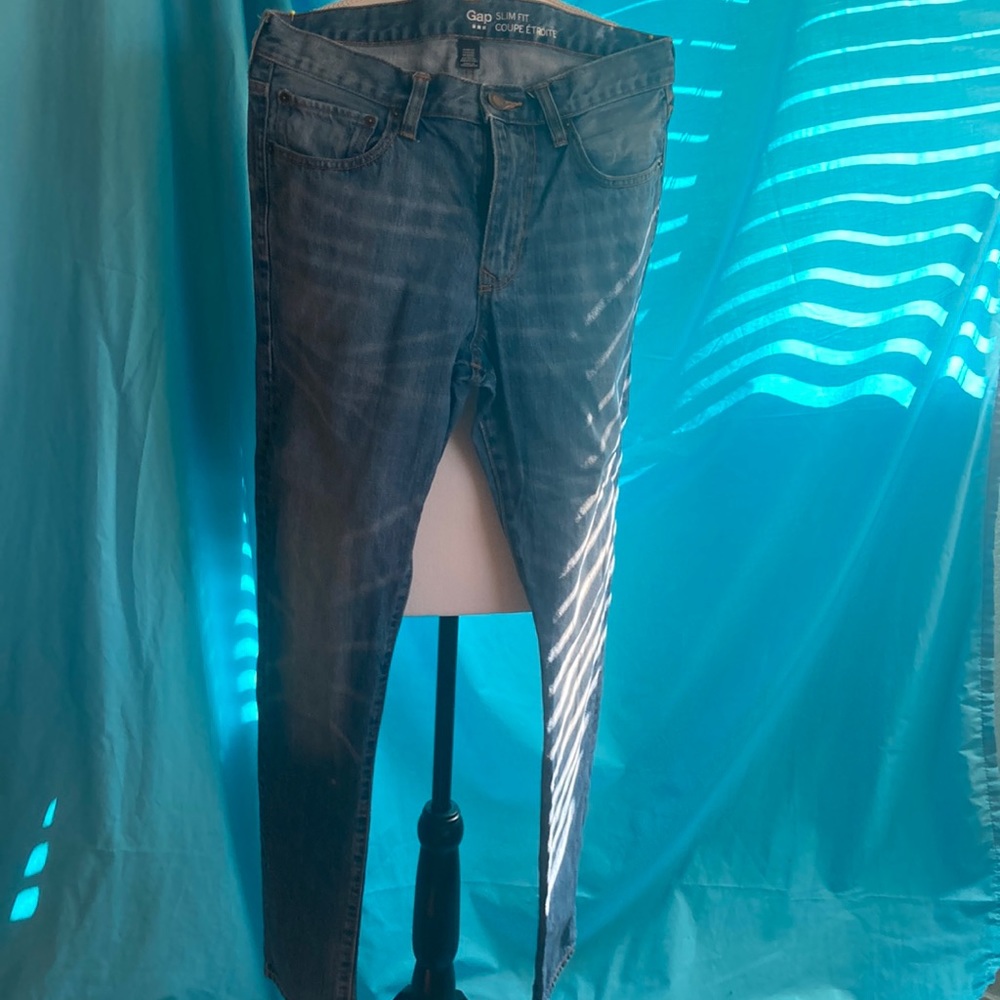 2 pair of GAP jeans..
